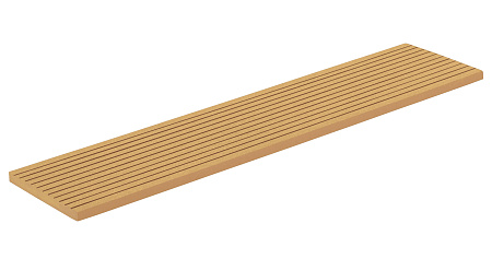 Наличник GRINDERDECO ДПК, 120x11x3000мм, шлифованный, карамель