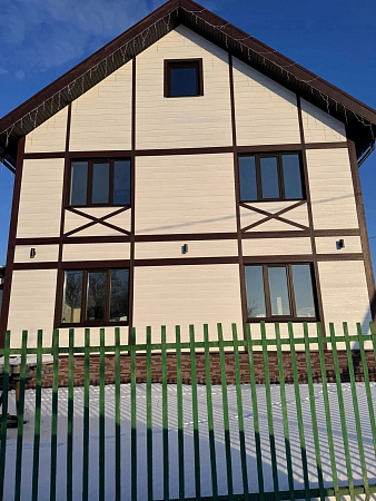 Фиброцементный сайдинг FCSPRO Вуд Клик, 3000x190x10 мм, F01 (Белый минерал)