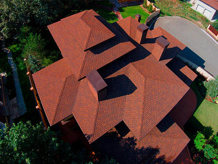 Гибкая черепица Технониколь Shinglas Кантри, аризона, 2,6 м2/упак