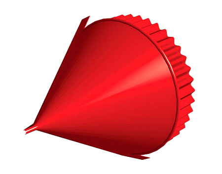 Заглушка конька круглого конусная  Металл Профиль, NormanMP 0.5, цвета по каталогу RAL и RR