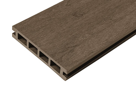 Террасная доска CM Decking Mix ДПК (пустотелая), 3000x135x25 мм, MERBAU (мербау)