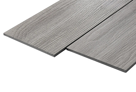 Фиброцементный сайдинг FCSPRO Декор Вуд Классик 3000x190x10 мм (Файнлайн средне-серый)