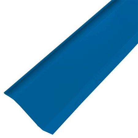 Пристенная планка (примыкание) Docke 2000мм РЕ Ral 5005 (синий)