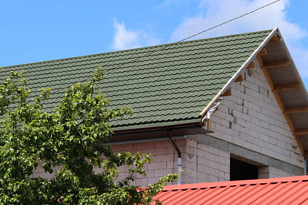 Композитная черепица Grand Line Barcelona new, кленовый латте, 417х1350 мм