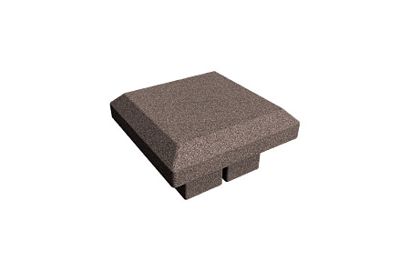 Колпак для столба GRINDERDECO, 120x120 мм, венге