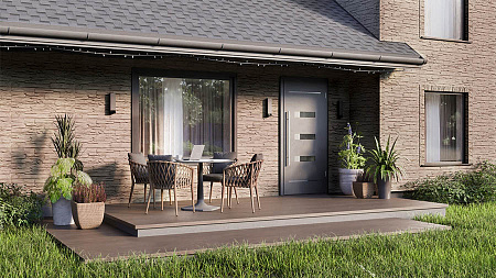 Фасадные панели Технониколь Камень, Лацио