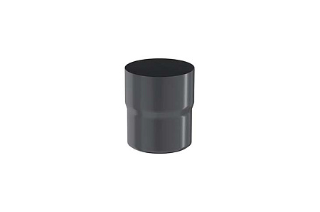 Соединитель трубы D100 Aquasystem PU, RAL 7024 графит