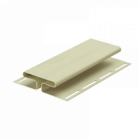 Н-профиль Docke PREMIUM, 3000 мм, сливки