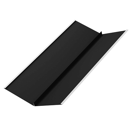 Ендова специальная Aquasystem AQUACLICK, 0.5 PU MATT, Zn 275, 265х30х30х265, RAL 9005 черный Ендова специальная Aquasystem AQUACLICK, 0.5 PU MATT, Zn 275, 265х30х30х265, RAL 9005 черный