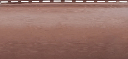 Сайдинг акриловый однопереломный BH-01 Альта Профиль Блок-хаус, 3100x200х1.1 мм, красно-коричневый