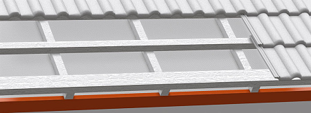 Карнизная планка / капельник Braas (Браас), цвет темно-серый