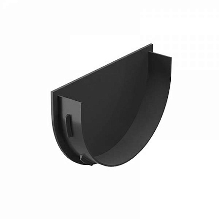 Заглушка воронки D120 мм Деке Премиум / Docke ПРЕМИУМ, цвет графит (RAL 7024)