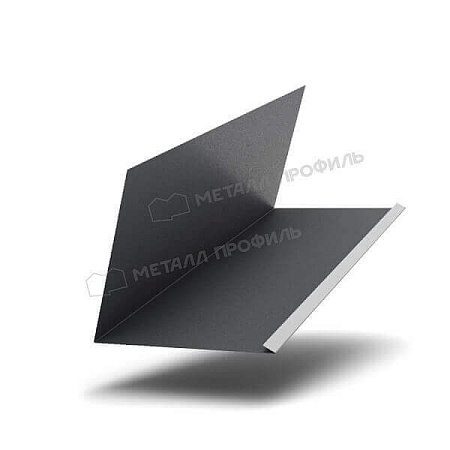 Планка примыкания верхняя к трубе FASTCLICK VikingMP 0.45, 250х240х2000 RAL 7016 графит