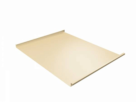 Фальц двойной стоячий Гранд Лайн / Grand Line, Drap 0.45, цвет RAL 1014 (слоновая кость)