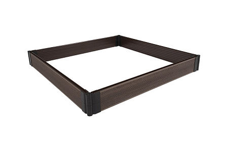 Садовый бордюр из ДПК GRINDERDECO, 125x1000 мм, шоколад Садовый бордюр из ДПК GRINDERDECO, 125x1000 мм, шоколад