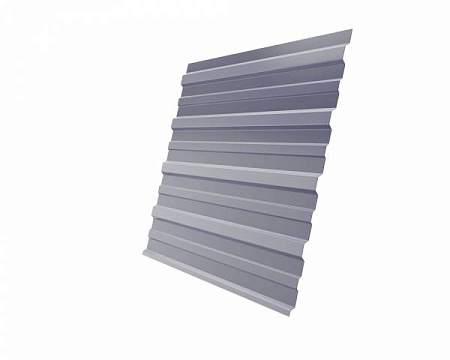 Профнастил С10А Гранд Лайн / Grand Line 0.45 Drap Zn 140, цвет RAL 7004 (сигнально-серый)