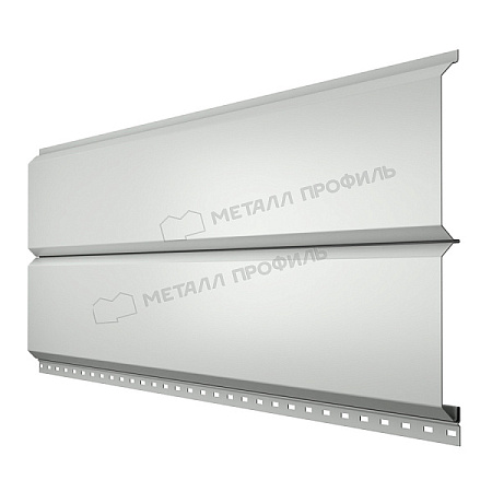 Металлический сайдинг Металл Профиль L брус, 0.45 PE, RAL 9003 белый Металлический сайдинг Металл Профиль L брус, 0.45 PE, RAL 9003 белый