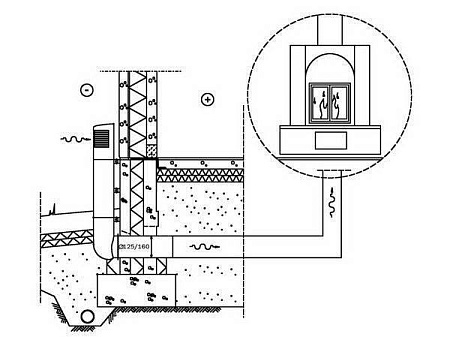 ROSS-дефлектор D160/170мм (160мм) Vilpe (Вилпе), черный