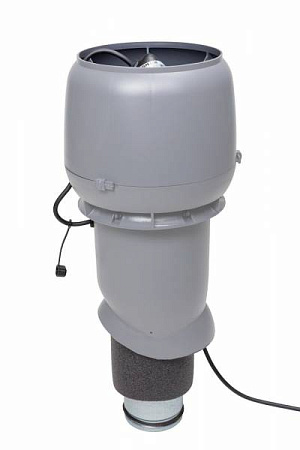 Р-Вентилятор E190/125/500 Vilpe (Вилпе), воздушный поток до 500 м3\ч, светло-серый