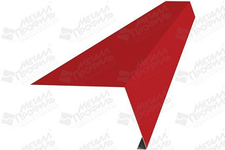 Планка карнизная Металл Профиль, VALORI 0.5, 100х69х2000 мм, цвета по каталогу RAL и RR