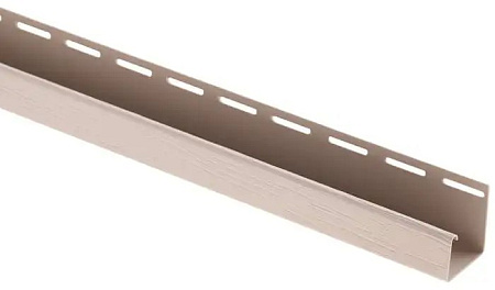 Планка "J - trim" Альта Профиль Blockhouse (Блокхаус), 3000 мм, персиковый