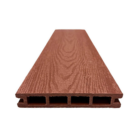 Террасная доска из МПК 140х22х6000, терракот