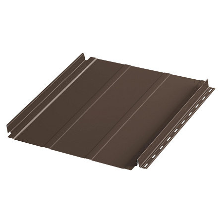 Профиль Aquasystem AQUACLICK Силуэт-2, 0.5 Rooftop Бархат, Zn180, RR 32 темно-коричневый