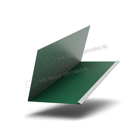 Планка примыкания верхняя к трубе FASTCLICK VikingMP E 0.5, 250х240х2000 RAL 6005 зелёный мох Планка примыкания верхняя к трубе FASTCLICK VikingMP E 0.5, 250х240х2000 RAL 6005 зелёный мох