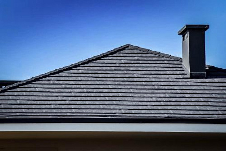 Композитная черепица Gerard Slate, 1335x368 мм, charcoal