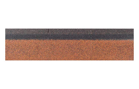 Конек-карниз Shinglas, 5 м2/упак, терракота new