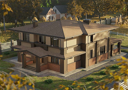 Ламинированная битумная черепица Docke Dragon EUROPA, Светло-коричневый, 2,38 м2/уп