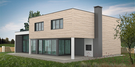 Наружный угол Ю-Пласт Лиственница, 3050 мм, цвет медовая