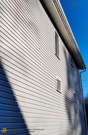 Монтаж фасада панелями Grand Line в Васкелово