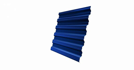 Профнастил HС35R Гранд Лайн / Grand Line 0,5 Satin Zn 140, цвет RAL 5005 (сигнально-синий)