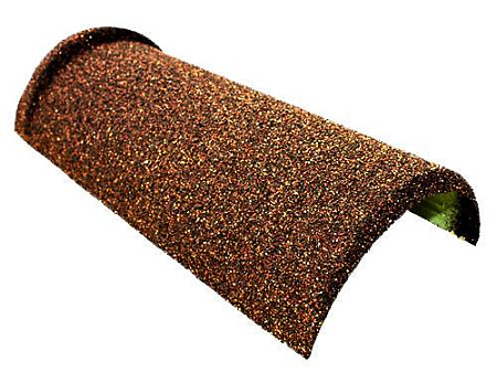 Конек Gerard полукруглый, 430х205 мм, cedar (101)