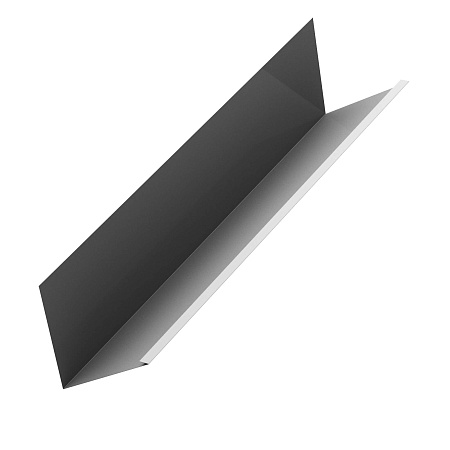 Планка примыкания верхнего к трубе Aquasystem AQUACLICK, 0.5 PE, Zn 140, 20х240х240, RAL 7024 темно-серый Планка примыкания верхнего к трубе Aquasystem AQUACLICK, 0.5 PE, Zn 140, 20х240х240, RAL 7024 темно-серый