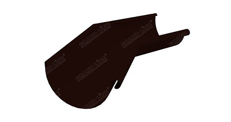 Угол желоба внутренний 135º 150 мм Гранд Лайн Grand Line PU, цвет RR32 (темно-коричневый)