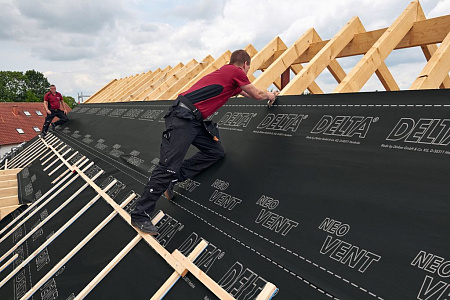 Гидро- и Пароизоляционная пленка DELTA PVG PLUS 1,5х50м 75м²