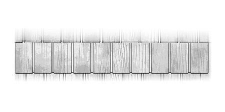 Фасадная панель Я-Фасад Grand Line Сибирская дранка, слоновая кость
