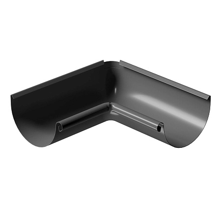 Угол внутренний 90° Docke STAL STANDARD D125 RAL 7024 темно-серый Угол внутренний 90° Docke STAL STANDARD D125 RAL 7024 темно-серый