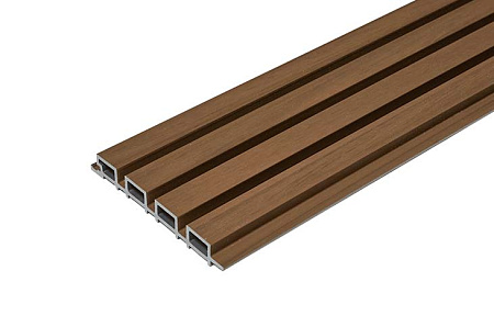 Стеновая панель CM Wall, 3000x219x26 мм, teak (тик)