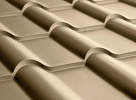 Металлочерепица Гранд Лайн / Grand Line, коллекция Kamea, 0,5 Satin Zn 140, цвет RAL 1015 (св. слоновая кость) Металлочерепица Гранд Лайн / Grand Line, коллекция Kamea, 0,5 Satin Zn 140, цвет RAL 1015 (св. слоновая кость)