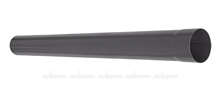 Труба водосточная 3000 мм D100 Aquasystem Pural Matt, RR 23 маренго