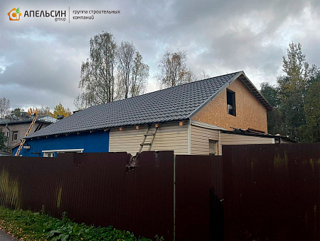 Монтаж металлочерепицы Grand Line Classic пос. Репино Монтаж металлочерепицы Grand Line Classic пос. Репино