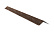 Планка карнизная большая Grand Line, брауни, 1250 мм