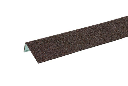 Наличник оконный металлический (50х100х1250 мм) гранулят Технониколь Hauberk, баварский