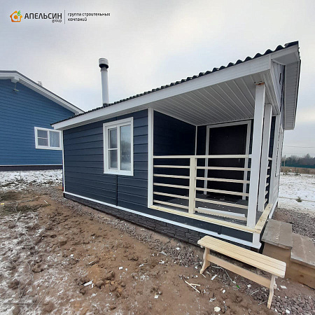 Монтаж фасада сайдингом и фасадными панелями Grand LIne в КП Рощинский хутор