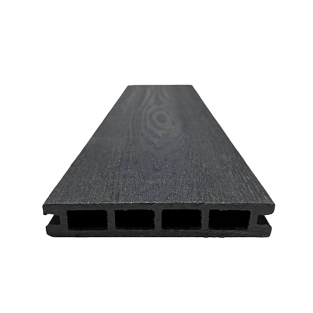 Террасная доска из МПК 140х22х6000, антрацит