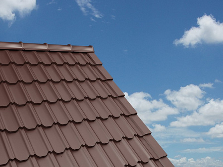 Сегментная торцевая планка левая 30 мм Grand Line (Гранд Лайн), покрытие Rooftop бархат 0.5, цвета по каталогу RAL и RR