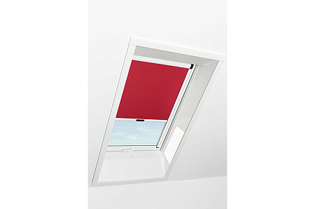Штора рулонная затемняющая Roto ZRV M, 65x98, красная